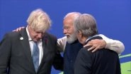 COP26: PM Narendra Modi Warmly Greeted by British PM Boris Johnson at Climate Summit Venue