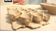 India News | Ranchi: Earthen Lamp Sales Slump Due to Lack of Soil Availability
