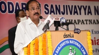 India News | Vice President Venkaiah Naidu Calls for Making Justice Accessible, Affordable