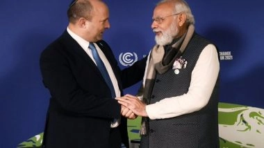 World News | Glasgow: PM Modi, Israeli Counterpart Discuss Deepening Various Avenues of Cooperation