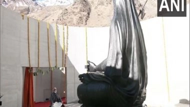 India News | PM Modi Unveils Statue of Adi Shankaracharya at Kedarnath