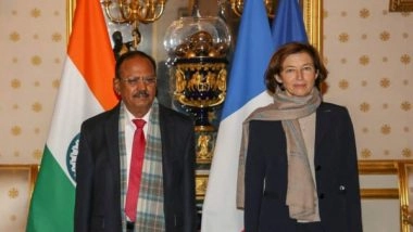 World News | NSA Ajit Doval Discusses Bilateral, Regional Cooperation with French Defence Minister in Paris