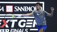 Sports News | Next Gen ATP Finals: Alcaraz Sets Title Clash Against Korda in Milan