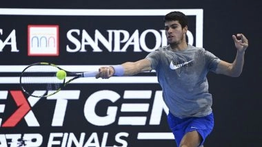 Sports News | Next Gen ATP Finals: Alcaraz Sets Title Clash Against Korda in Milan
