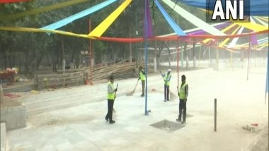 India News | Ghats Being Cleaned, Final Prepartions for Chhath Underway in Delhi