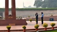 World News | Chief of South African Air Force Pays Tribute at National War Memorial in New Delhi