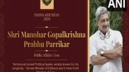 India News | Former Defence Minister Manohar Parrikar Awarded Padma Bhushan Posthumously