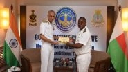 World News | Goa Maritime Conclave: Navy Chief Karambir Singh, Malagasy Counterpart Discuss Enhancing Maritime Cooperation