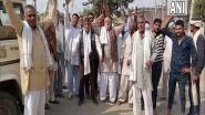 India News | Farmers Protest Outside DC's Office in Rohtak, Demand Resumption of Paddy Procurement