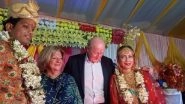 Bihar Man Marries French Girl in Begusarai, Netizens Love Their Inter-Racial Wedding Pictures (Watch Video)