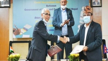 World News | Nepal Signs MoU for Reciprocal Recognition of COVID-19 Vaccination Certificate with India