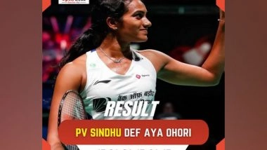 Sports News | Indonesia Open: Sindhu Enters Pre-quarters After Thrilling Win over Aya Ohori