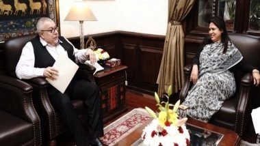 World News | MoS Meenakashi Lekhi Met with High Commissioner of Cyprus Agis Loizou, Discusses Bilateral Ties
