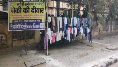 India News | SDMC Resumes 'Neki Ki Deewar' in Delhi's Dwarka to Help Underprivileged