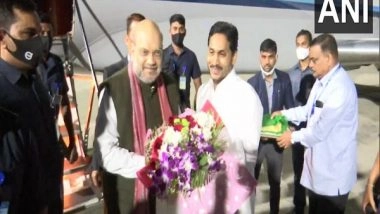 India News | Home Minister Amit Shah Reaches Tirupati