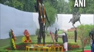 India News | PM Modi Pays Tribute to Birsa Munda on Birth Anniversary at Parliament House