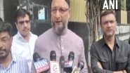 India News | Owaisi Files Complaint Against UP Shia Waqf Board Chairman's Recent Book