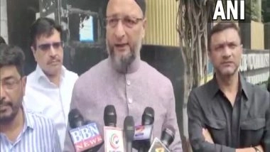 India News | Owaisi Files Complaint Against UP Shia Waqf Board Chairman's Recent Book