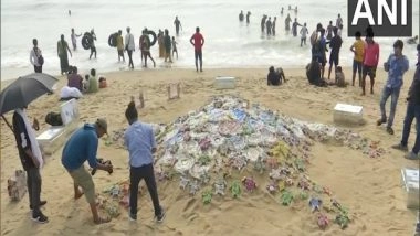 India News | Odisha Based Visual Artist Spreads Awareness on Menace of Plastic Waste