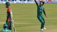 Sports News | Pakistan Beat Bangladesh by 4 Wickets in Low-scoring Thriller, Take 1-0 Lead in T20I Series