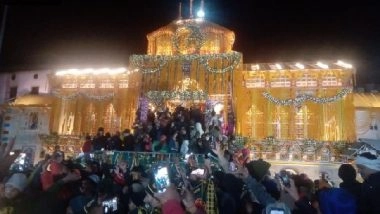 India News | Uttarakhand: Portals of Badrinath Temple Closed for Winter Break