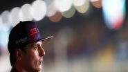 Sports News | Qatar GP: Max Verstappen Hit with Five-place Grid Penalty