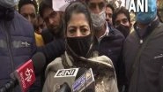India News | Mehbooba Mufti Holds Protest, Demands Judicial Probe into J-K's Hyderpora Encounter