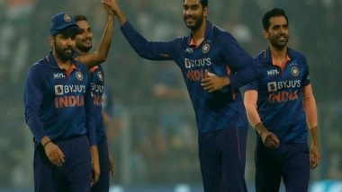 Sports News | Ind Vs NZ, 3rd T20I: Good to See Venkatesh Iyer Bowling Those Overs with Skills He Has, Says Rohit Sharma