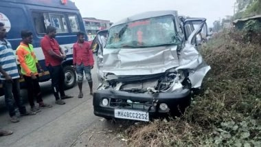 India News | 4 Killed, 8 Injured in Truck-car Collision on Mumbai-Ahmedabad Highway