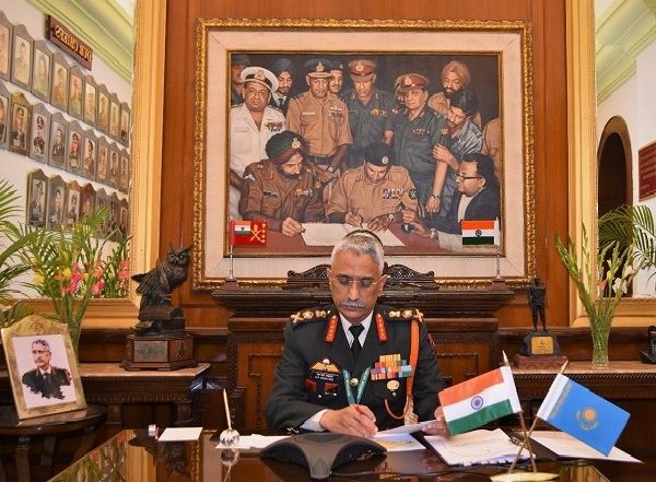 World News | Gen Naranave Holds Telephonic Interaction with Kazakhstan Counterpart on Bilateral Defence Cooperation