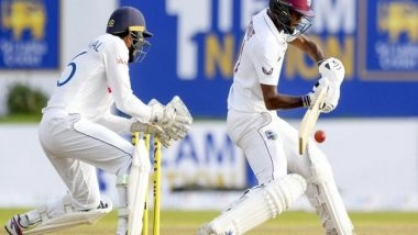 Sports News | SL Vs WI, 1st Test: Hosts on Top After Lacklustre Batting Show by Visitors (Stumps, Day 2)