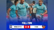 Sports News | ISL: Mumbai City FC Begin Title Defence with Win over FC Goa