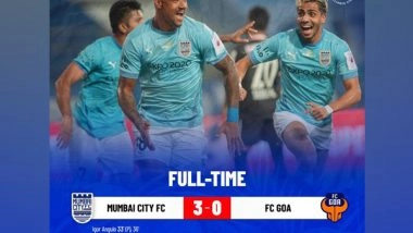 Sports News | ISL: Mumbai City FC Begin Title Defence with Win over FC Goa