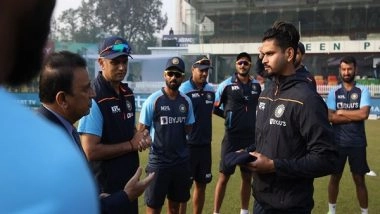 Sports News | 'Moment to Cherish': Shreyas Iyer Receives His India Test Cap from Gavaskar