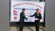 World News | Indian Army Gifts Workshop Trucks to Nepal Army