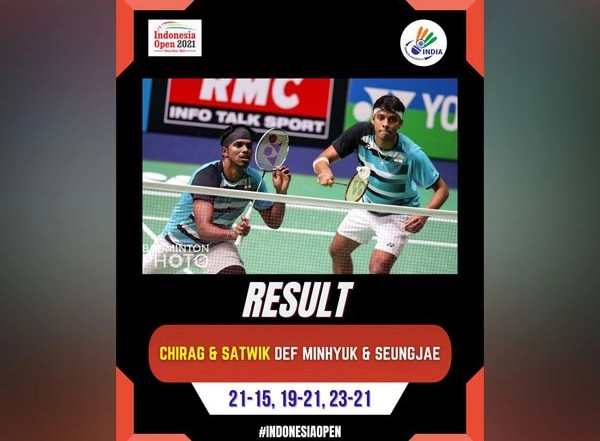 Sports News | Indonesia Open: Satwiksairaj Rankireddy-Chirag Shetty Advance into Quarterfinals
