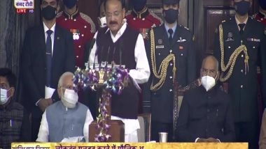 India News | Disruptions in Legislatures Negate Constitution's Spirit, Says Vice President Naidu