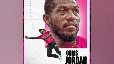 Sports News | BBL: Sydney Sixers Sign Chris Jordon as Replacement for Carlos Brathwaite