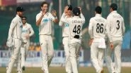 Sports News | Ind Vs NZ, 1st Test: Jamieson, Southee Strike to Leave Hosts in Spot of Bother (Lunch, Day 4)