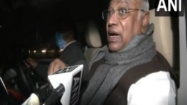 India News | TMC Will Not Attend Opposition Meet Because of Their Own Meeting: Mallikarjun Kharge