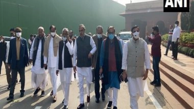 India News | Winter Session: Opposition Parties Stage Walkout from Rajya Sabha over Suspension of 12 MPs