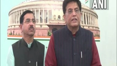 India News | Suspension of 12 Oppositions MPs 'important' to Maintain Dignity of House: Piyush Goyal