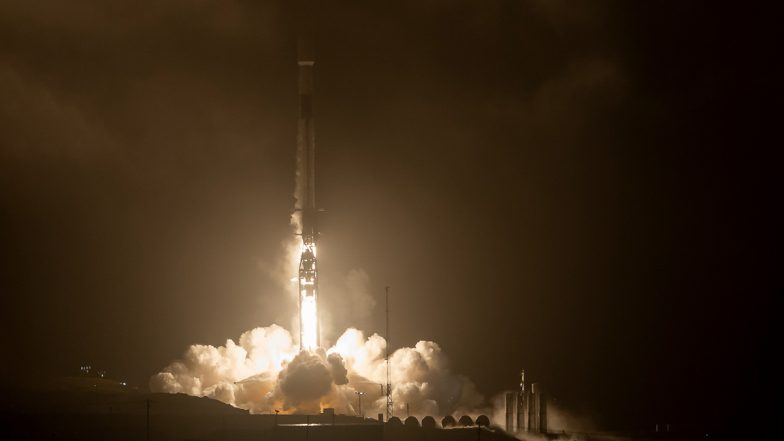 Elon Musk-Owned SpaceX Launches 54 Starlink Broadband Satellites in Orbit, Lands Rocket at Sea