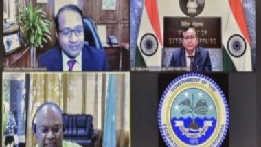 World News | India, Micronesia Discuss Development Cooperation Expansion, Capacity Building Mechanism