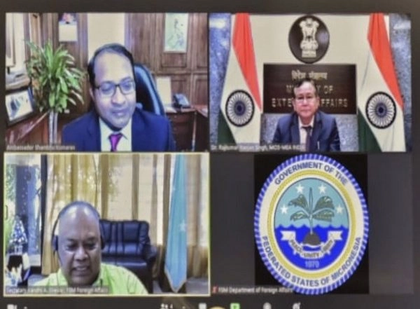 World News | India, Micronesia Discuss Development Cooperation Expansion, Capacity Building Mechanism