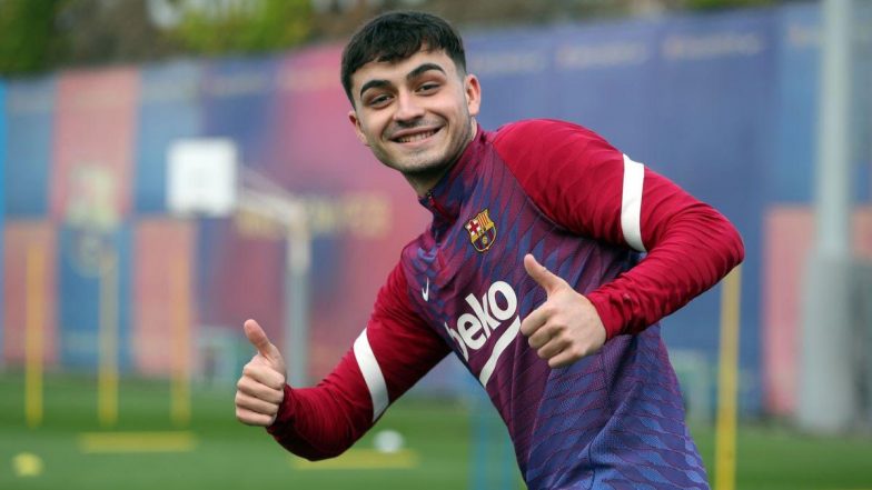 Barcelona’s Pedri Gonzalez Wins Golden Boy 2021 Award, Young Midfielder Writes, ‘I’m Thrilled’ (Watch Video)