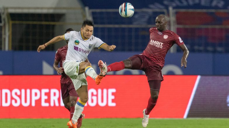 NorthEast United FC 0–0 Kerala Blasters FC, ISL 2021–22: Highlanders Settle for a Point Against Ivan Vukomanović’s Side