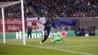 RB Leipzig 2–2 PSG, UEFA Champions League 2021–22 Video Highlights: Gini Wijnaldum Scores Brace but Parisians Settle for Draw in Leipzig