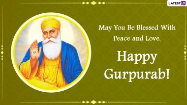 Guru Nanak Jayanti 2021 Images & 552nd Prakash Utsav Greetings: WhatsApp Status, HD Wallpapers, Wishes, Messages and SMS To Send to Family and Friends on Kartik Purnima