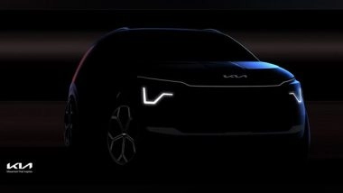 World News | Kia's New Niro Teaser Images Released, to Be Unveiled at the Seoul Mobility Show